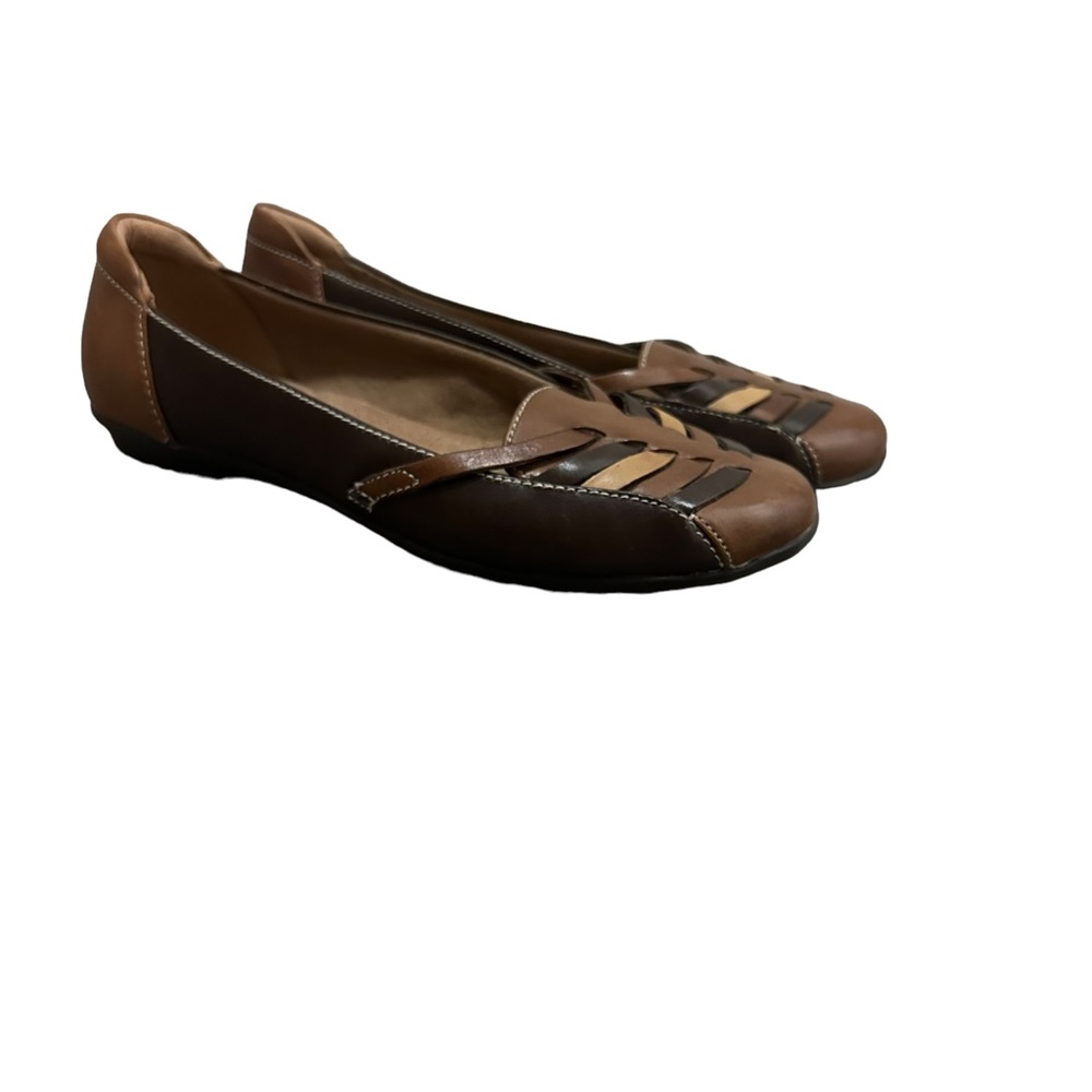 The Gracelin Gemma by Clarks Collection Women's Comfort Leather Shoes Size 6 !!